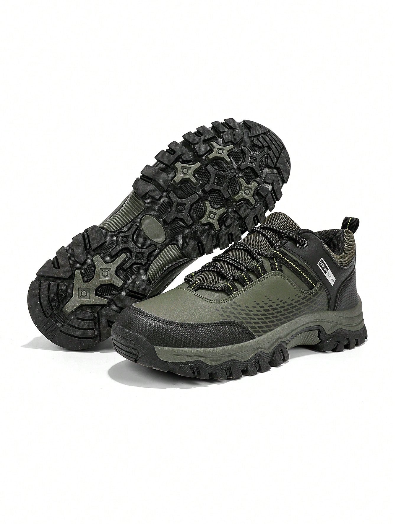 Men'S Casual Sports Shoes Large Size Outdoor Hiking Boots Trekking Shoes