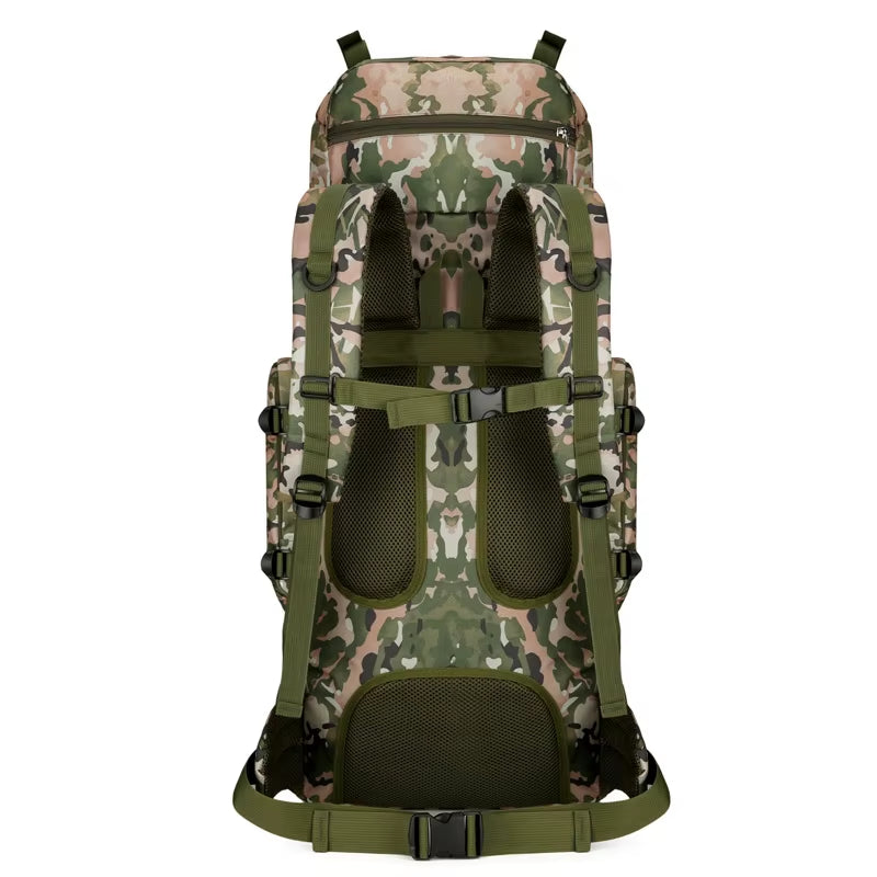 Outdoor Hiking Bag Men'S 90L Large Capacity Lightweight Backpack Women'S Hiking Bag Waterproof Travel Bag