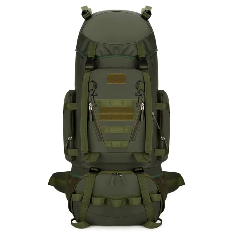 Outdoor Hiking Bag Men'S 90L Large Capacity Lightweight Backpack Women'S Hiking Bag Waterproof Travel Bag